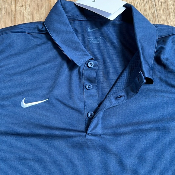 Nike Men's Dri-FIT Franchise Polo Navy - Picture 9 of 10